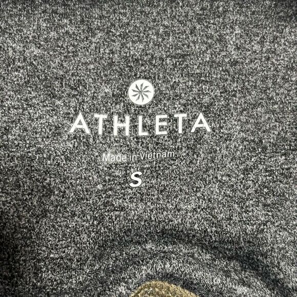Athleta Capri Leggings Heathered Gray Small - Picture 2 of 8